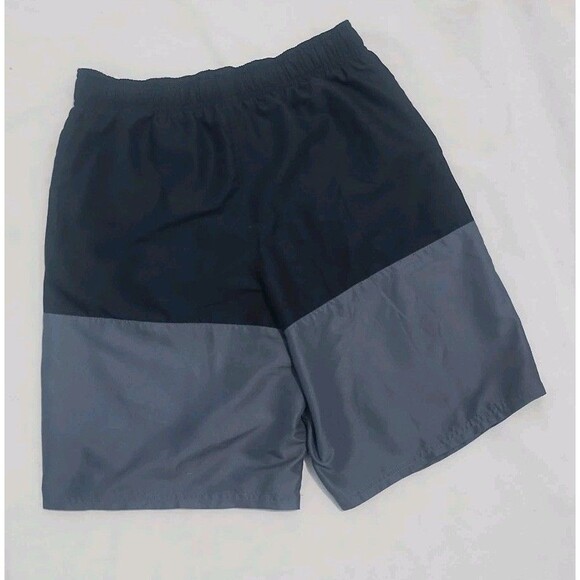 Nike Men’s  Swim 9 Inch Volley Shorts  Black Gray  Size Small NEW - Picture 2 of 2